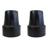 Ponteira Para Bengala E Muleta Canadense 19mm Par Cor Preto