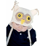 Xikee - Gorro De Ganchillo Para Niños, Diseño De Búho, Multi