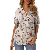 Zanzea Mujer Casual Blusas Camisas Tops Elegantes #skuj25297