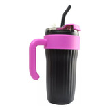 Vaso Termo Mug Calor Frio Stan 860ml Premium Pitillo Acero