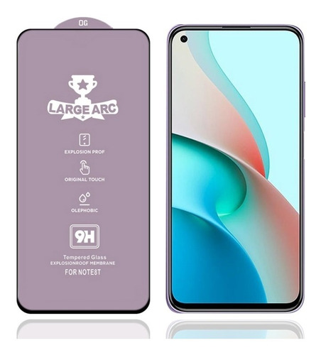 Xiaomi Redmi Note 9 5g Large Arc Vidrio Templado  Bestcompra