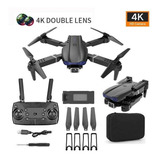 Mini Drone E99 Pro2 Professional 4k Câmera Dupla 2 Baterias