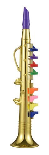 Saxofón Coloreado Con Clarinete Educativo Para Niños Pequeño
