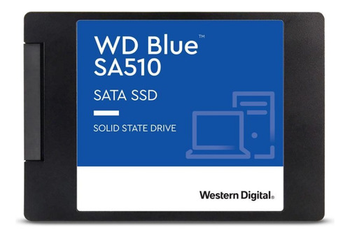 Ssd Western Digital Wd Blue Sa510 De 4tb; Interface Sata Ill