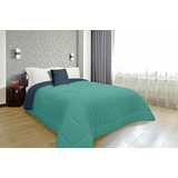 Spring Air Set De Cama Colors Turquesa/blue King Size