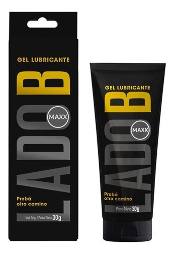 Gel Lubricante Intimo Anal Lado B Maxx 30 G Aloe Y Jojoba