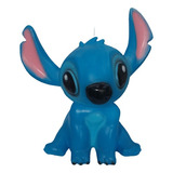 Cofre Cofrinho De Gesso Stitch Azul Decoração Disney