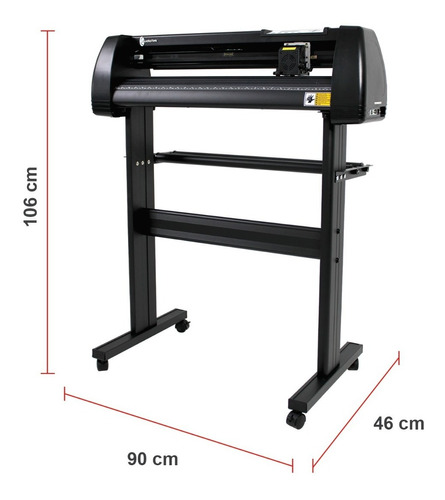 Plotter Corte Contornos Rotulacion 63cm Conexion Usb Y Com