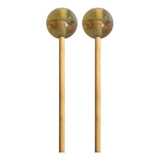 Par De Baquetas Grandes Ovni Drum Palillos Mallets Percusion