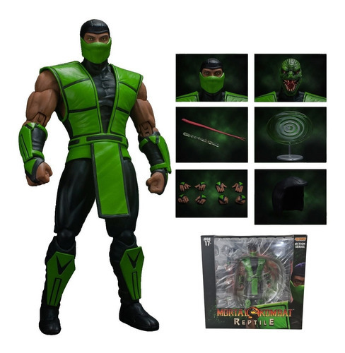 Storm Collectibles Mortal Kombat Reptile 1:12 Scale Acti Fig