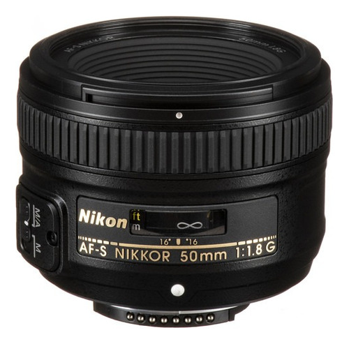 Lente Nikkor Af-s 50mm F/1.8g Nikon Ótimo Estado Aps Ou Full