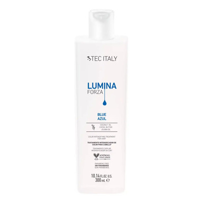 Tratamiento Para Matizar el Cabello Tec Italy Lumina Forza Azul 300 Ml | Envío gratis