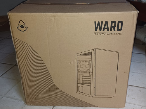 Gabinete Gamer Mancer Ward, Rainbow, Mid-tower Black Edition