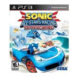 Sonic & All Stars Racing Transformed Ps3 Fisico Vemayme