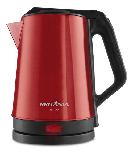 Chaleira Elétrica Bch12v 1.9l Vermelha Britânia Cor Vermelho 110v