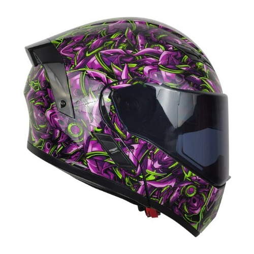 Casco Kov Estelar Titan Abatible Mujer