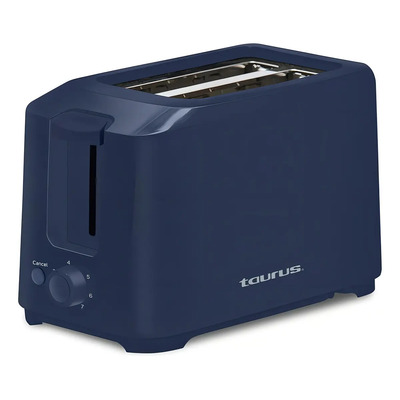Tostador Taurus Sagitario Navy Amplias Aperturas Para Pan Color Azul | Meses sin interés