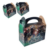 Cajas Sorpresas Tortuga Ninja X18u Decoracion Fiestas