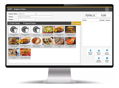 Software Punto De Venta Restaurante, Pizzeria, Taqueria, Bar