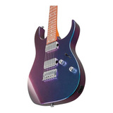 Guitarra Super Strato Ibanez Grg121sp Bmc Rg Gio 24 Trastes Cor Bmc: Blue Metal Chameleon Material Do Diapasão Jatobá Orientação Da Mão Destro