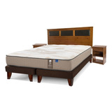 Cama Europea Flex Dual Sensity 2 Pl B/d + Muebles Toscana