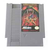 Swords And Serpents Juego Original Para Nintendo Nes 1990 