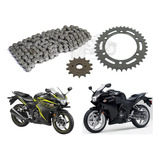 Kit Arrastre Sprocket Cadena Piñon Honda Cbr 250 / Cbr250r