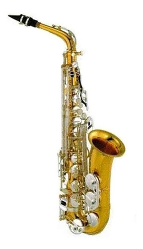 Saxofón Alto Silvertone Tipo Yamaha Slsx011 Llaves Niquelada