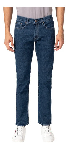 Pantalón Oggi Hombre De Mezclilla Azul Vaxter Slim Straight | Envío gratis