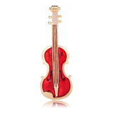 Broche Prendedor Violín Joyas Regalo