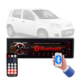 Aparelho Radio Mp3 Bluetooth 2 Usb Charger Fiat Uno Vivace 