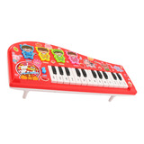 Piano Electrónico De Juguete Para Niños, Teclado, Dibujos An