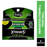 Schick Xtreme5 Pivot Ball Repuestos X4und