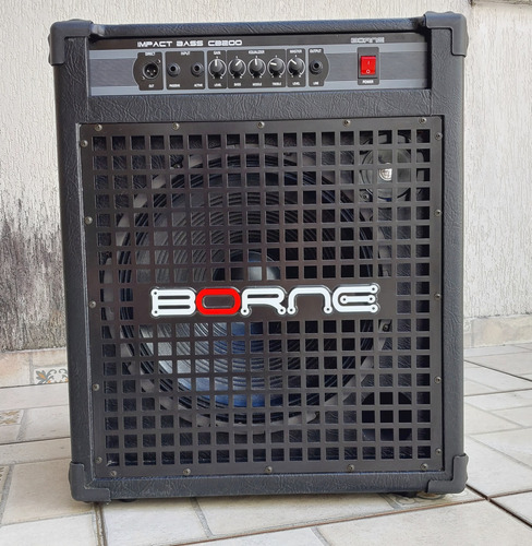 Amplificador Para Contrabaixo Borne Cb200 200w  - Usado