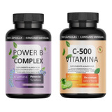 Complejo B Combate Anemia + Vitamina C 500 Mg Pack