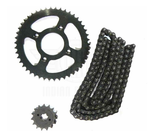 Kit Sprocket Piñon Cadena Original Pulsar Ns 160 Doble Disco