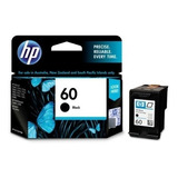 Hp Cartucho Tinta #60 Negro  P/d2530/2545 Cc640wl