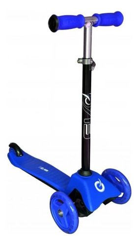 Scooter Azul Con Luces Para Niña Niño Juguete Patineta
