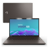 Notebook Positivo Vision I15 Core I5 Linux 8gb 512ssd-cinza