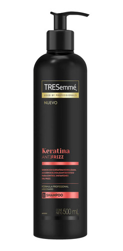 Tresemme Shampoo Keratina Antifrizz X500  