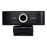 Web Cam Full Hd 720p Gamer C/ Tampa Câmera Tripé Foco Manual