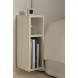 Nicho Suspenso Mesa Mdf Branco 25x60x30