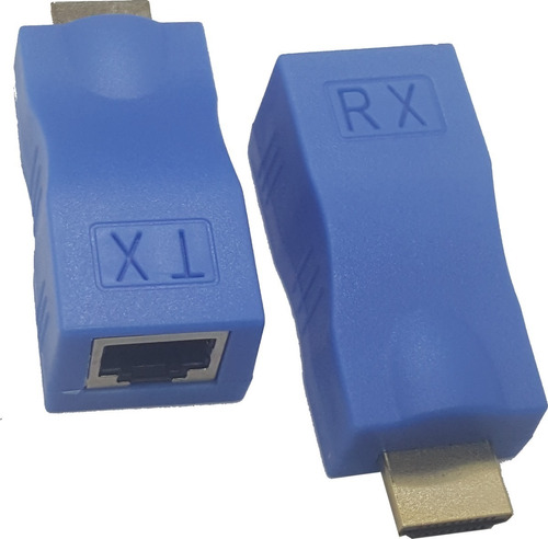 Extensor Alargue Hdmi Hasta 30 Metros Cable De Red Rj45 Utp