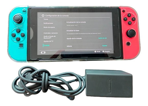 Nintendo Switch 32gb Standard Color  Rojo Neón, Azul Neón 