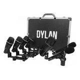 Kit Microfones Para Bateria Dylan Dd-7 Palco Studio 7 Peças