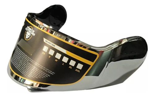 Visor Casco Espejado / Cristal Punto Extremo Xr 650 Rpm 764