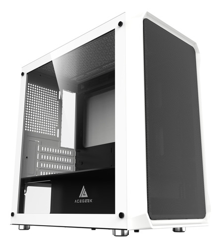 Gabinete Gamer Acegeek Eclipse M350, Mid-tower, Lat De Vidro