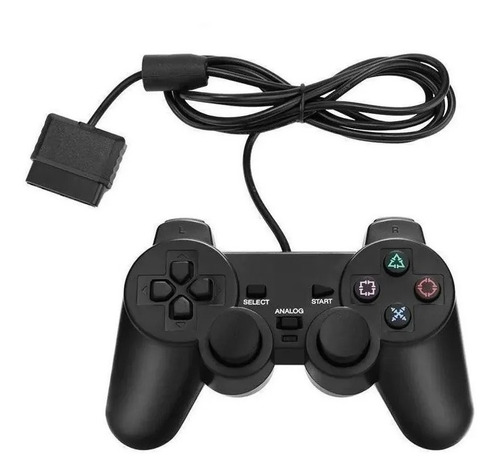 Controle Ps2 Dualshock Joystick Playstation Play2 C/fio