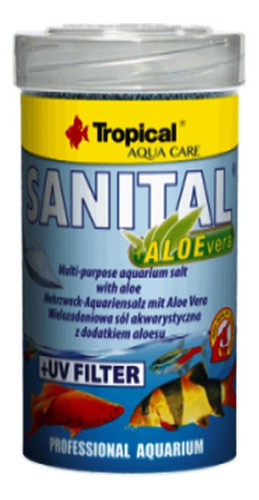 Tropical Sanital Aloe Vera 120g Baño Curativo Peces Acuario