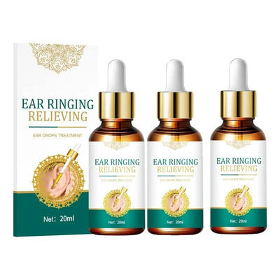 Gotas Aliviar Zumbido Oídos 3 Unidades 20 Ml Oferta | Meses sin interés
